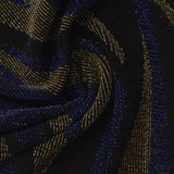 Blue Abstract Jacquard, Poly-Metallic — photo 3