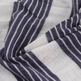 Dark Grey Stripes Knit, Poly-Viscose — photo 3