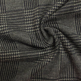 Grey Plaid Jacquard, Polyester — photo 3