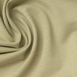 Slub Cotton Polyester Stretch Piqué Knit Fabric, 200 gsm, 185 cm — Khaki — photo 3