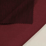 Polyester Stretch Ponte Knit Fabric, 190 gsm — Red — photo 3