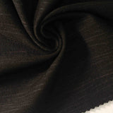 Dark Red Horizontal-Stripe Interlock Knit, Viscose-Nylon — photo 3
