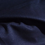 Polyester Viscose Stretch Interlock Knit Fabric, 515 gsm, 150 cm — Navy — photo 3