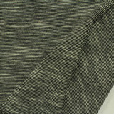 Dark Grey Horizontal-Stripe Jersey Knit, Cotton — photo 3
