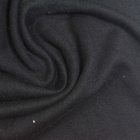 Polyester Cotton French Terry Fabric, 320 gsm, 180 cm — Grey