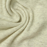 Light Beige Marl Rib Knit, Poly-Cotton — photo 3