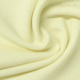 100% Cotton French Terry Fabric, 320 gsm, 180 cm — Yellow — photo 3