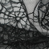 100% Polyester Mesh Fabric, 150 cm — Black — photo 3