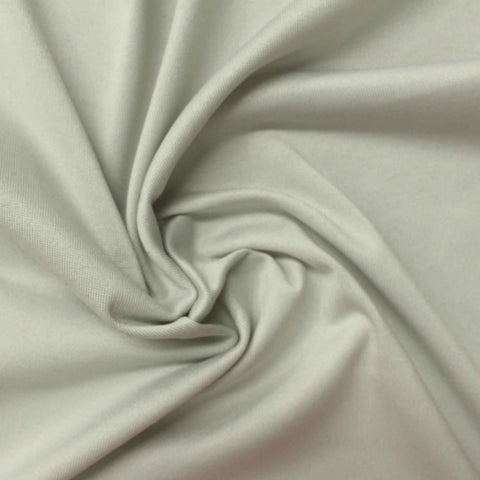 Polyester Stretch Jersey Knit Fabric, 106 gsm, 160 cm — Grey