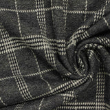 Grey Plaid Jacquard, Viscose-Poly — photo 3