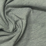 Light Grey Heathered-Marl Jersey Knit, Poly-Viscose — photo 3