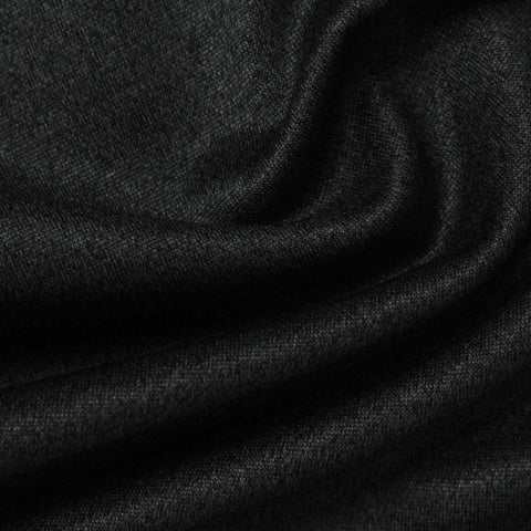 Dark Grey Marl Interlock Knit, Polyester, 280 gsm