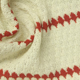 Red Diamond Chunky Knit, Poly-Cotton — photo 3