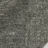 Black Heathered-Marl Rib Knit, Poly-Viscose — photo 3