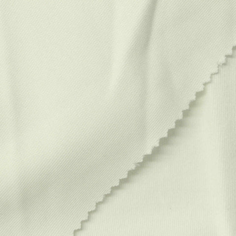Polyester Cotton Scuba Knit Fabric, 330 gsm, 160 cm — Beige