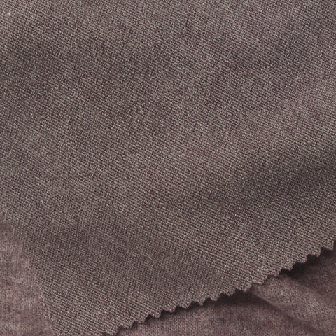 Mauve Marl Chunky Knit, Poly-Viscose