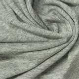 Light Grey Marl Jersey Knit, Cotton — photo 3