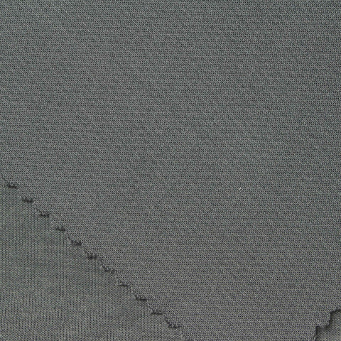 Polyester Stretch Scuba Knit Fabric, 270 gsm, 175 cm — Grey