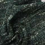 Black Fine-Marl Chunky Knit, Poly-Viscose — photo 3