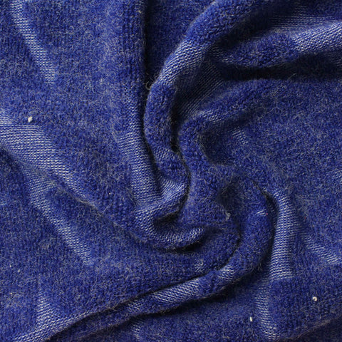 Light Blue Stars Jacquard, Acrylic