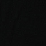 Cotton Polyester Stretch Rib Knit Fabric, 250 gsm, 165 cm — Black — photo 3