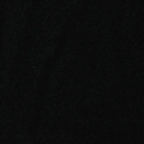 Cotton Polyester Stretch Rib Knit Fabric, 250 gsm, 165 cm — Black