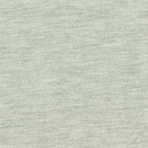 Light Grey Marl French Terry, Poly-Viscose, 215 gsm