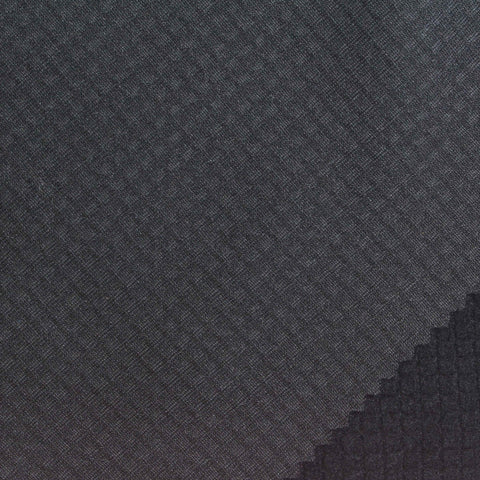 Polyester Stretch Fleece Fabric, 236 gsm, 157 cm — Black