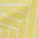 Jacquard Polyester Stretch Jersey Knit Fabric, 250 gsm, 150 cm — Beige — photo 3