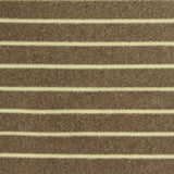 Cream Stripes Velvet, Polyester — photo 3