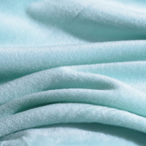 Fleece Fabric, 220 gsm, 170 cm — Blue