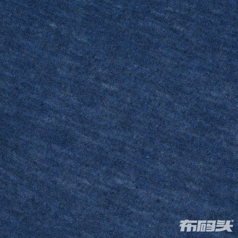 Deep Blue Jersey Knit, Poly-Viscose