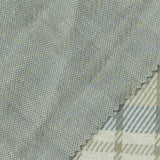 Blue Plaid Jacquard, Polyester — photo 3