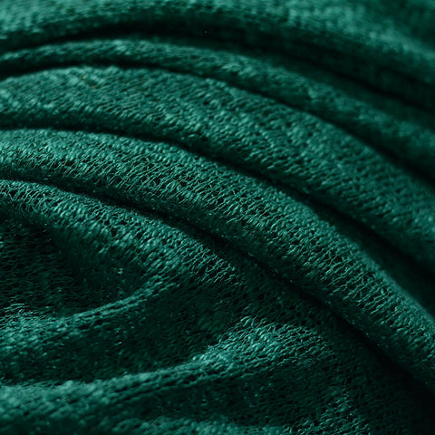 Polyester Stretch Knit Fabric, 160 gsm, 150 cm — Green