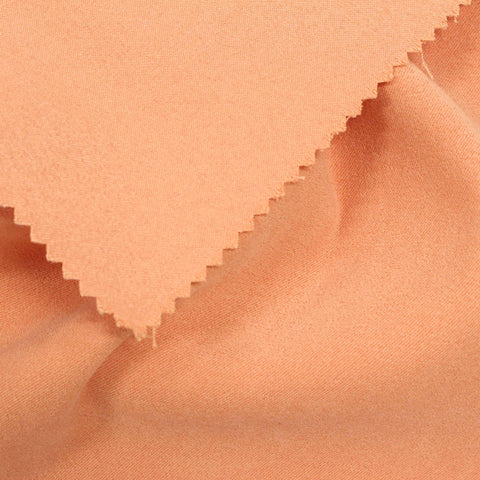 Polyester Stretch Velvet Fabric, 237 gsm — Orange, ref EF-213401