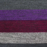 Grey Stripes Knit, Polyester — photo 3