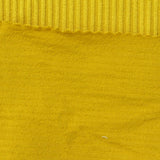 Polyester Stretch Rib Knit Fabric, 260 gsm, 144 cm — Yellow — photo 3