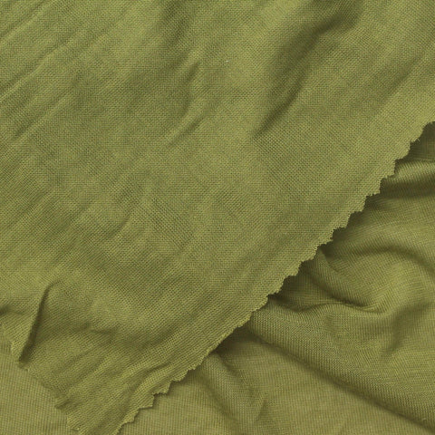 100% Viscose Jersey Knit Fabric, 80 gsm, 180 cm — Green