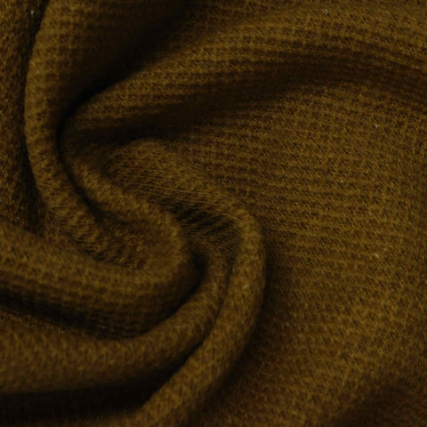 100% Cotton Chunky Knit Fabric, 270 gsm, 172 cm — Khaki, ref EF-232953