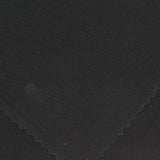 100% Viscose Interlock Knit Fabric, 240 gsm, 165 cm — Black — photo 3