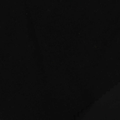 Polyester Stretch Jersey Knit Fabric, 200 gsm, 150 cm — Black