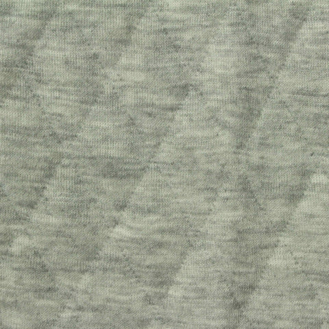 Light Grey Marl Scuba Knit, Polyester, 350 gsm