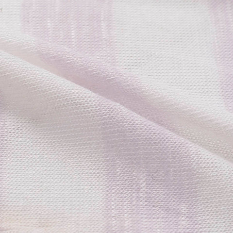 Heathered Lavender Horizontal-Stripe Chunky Knit, Poly-Acrylic