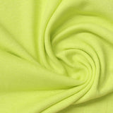 Polyester Viscose Blend Stretch Rib Knit Fabric, 210 gsm, 173 cm — Green — photo 3