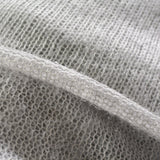 100% Acrylic Chunky Knit Fabric, 284 gsm, 160 cm — Grey — photo 3