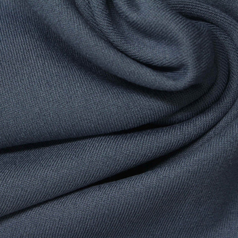 100% Polyester Fleece Fabric, 170 gsm, 165 cm — Navy