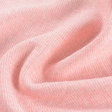 Pink Horizontal-Stripe French Terry, Cotton — photo 3
