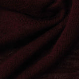 Dark Red Marl Chunky Knit, Viscose-Poly — photo 3