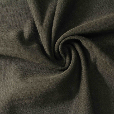 Cotton Nylon Jersey Knit Fabric, 120 gsm, 160 cm — Brown