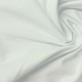 Cotton Stretch Jersey Knit Fabric, 180 gsm, 170 cm — White — photo 3